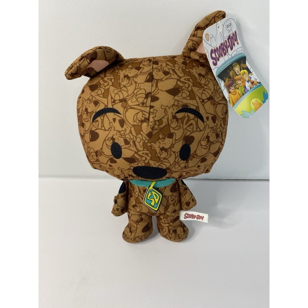 Scooby-Doo‎ Chibi Plush 10” Toy Factory brown Scooby-Doo Dog Print